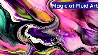 WOW! Vibrant Color Blow Out 😍 - Full of Energy \u0026 Details 🌟 ~ Abstract Fluid Art ~ Amazing Flow