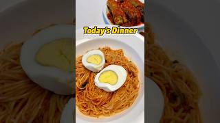 비빔면 야식/Kimchi Bibimmyeon Korean Noodles/Easy cooking