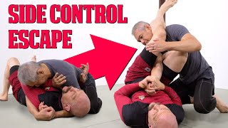 The Shocking Side Control Escape that Ends in an Armbar