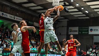 E.J. Anosike 2024-2025 Basketball Champions League/BNXT Mid Season Highlights | Filou Oostende