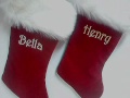 personalized christmas stockings luxury velvet