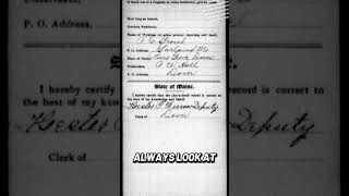 Using Death Certificates for Genealogical Research