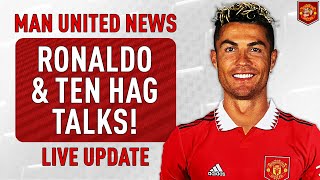 Cristiano Ronaldo Returns For Ten Hag Talks + Eriksen & Martinez Arrive | Man Utd Transfer News LIVE