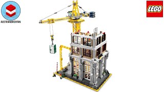 LEGO Modular Construction Site Speed Build #910008 Bricklink Designer Program