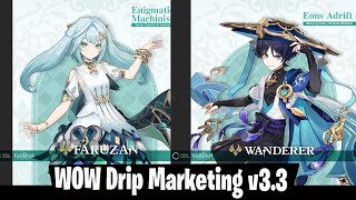 WOW Cute Banget si FARUZAN - Drip Marketing v3.3 Faruzan & Wanderer Genshin Impact