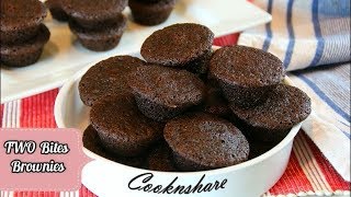 Best Mini Brownie Bites - 2 Bite Brownies Made Simple and Quick