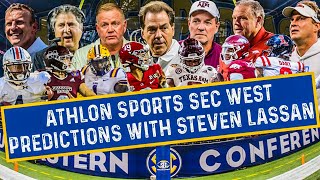 SEC West Preview w/ Athlon Sports Steven Lassan In Studio