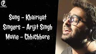 Khairiyat lyrics song Arijit Singh download
