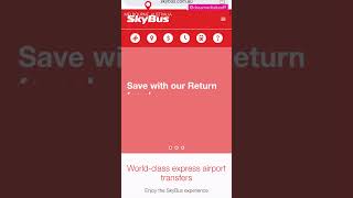 Skybus: Quick and easy way to go from the airport to downtown. Melbourne, Australia 🇦🇺.