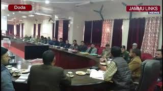 DC Doda reviews Republic Day arrangements