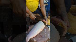 Outstanding Big Rohu Fish Cutting By Expert Fish Cutter || #shorts #fishing