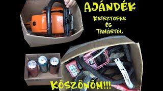 Ajándékok Krisztofer és Tamástól!