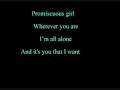 Promiscuous Girl With Lyrics