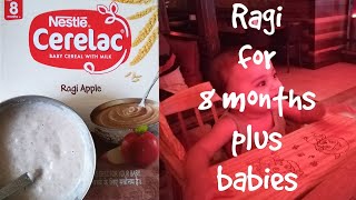 Cerelac for 8 months plus baby | Nestle cerelac Ragi Apple | Baby Food