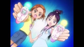 Cure Bright & Cure Windy Transformation (Futari wa Precure Splash Star)