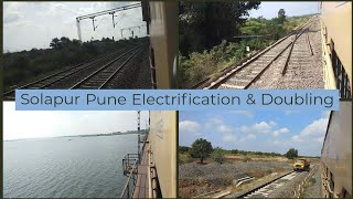 Solapur Pune Major Doubling \u0026 Electrification Update as of December