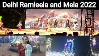 Delhi Ramleela Live and Mela 2022 | Navratri mela in delhi 2022 | janakpuri ramlila delhi