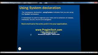 Part 1 C# Tutorial Introduction avi