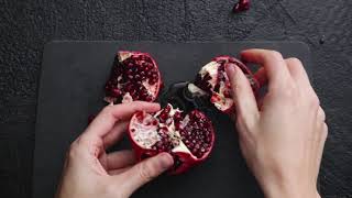How to Cut a Pomegranate Like a Pro!