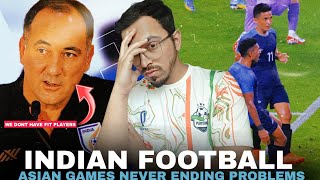 Indian Football \u0026 Igor Stimac Face problem in Asian Games! AIFF in trouble?