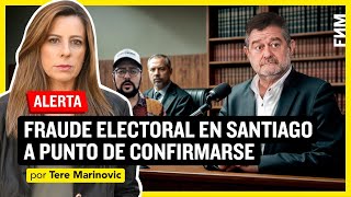 ESCÁNDALO EN SANTIAGO: confirmándose fraude Electoral #Orrego l por Tere Marinovic