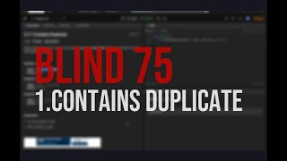 Solving LeetCode Blind 75: Problem 217 - Contains Duplicate | Easy Array Problem