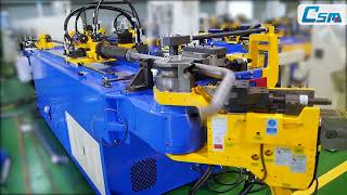 Tube bending machine for exhaust pipe | CSM 65TSR | 喬陞 CNC 油壓彎管機