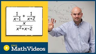 Simplify a complex fraction by multiplying by the lcd
