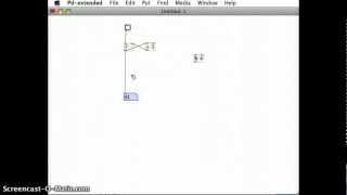 Pure Data Tutorial 04 - Using Float Object in Pure Data
