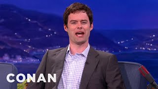 Bill Hader's Awkwardly Profane NYC Cabbie Encounter | CONAN on TBS