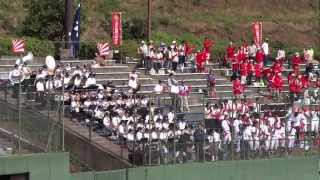 2012/7/11　三浦学苑高校野球部 夏季大会応援風景