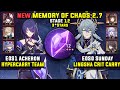 E0 Acheron Carry & E0 Sunday With Lingsha Carry (3 Stars) Memory Of Chaos 12 Honkai Star Rail 2.7