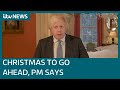 Boris Johnson confirms no new Covid restrictions in England before Christmas | ITV News