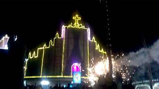 ഏനാമാക്കൽ കൊഞ്ചിറ Pompei Matha Shrine   തിരുനാൾ  digital Firework