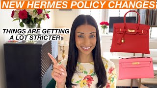 MAJOR CHANGES TO THE HERMES QUOTA BAG SYSTEM & GENERAL HERMES SHOPPING POLICIES IN 2025