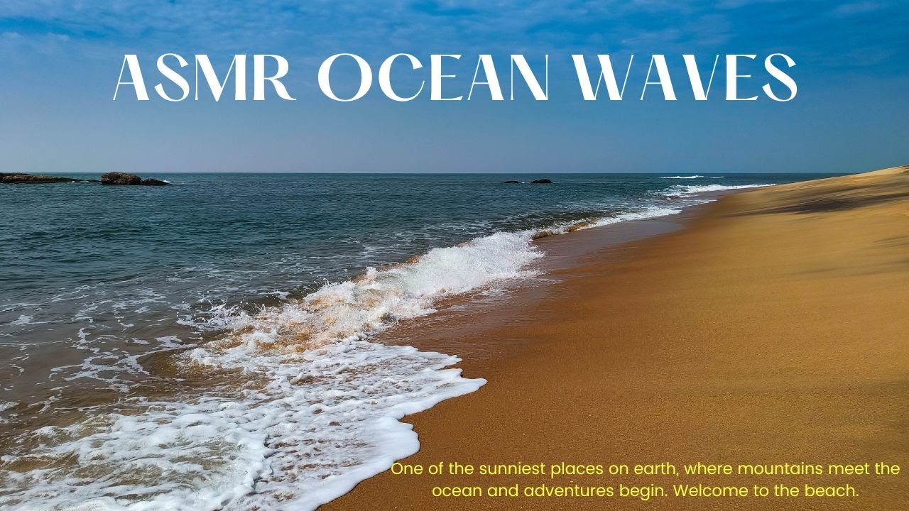 Asmr Ocean Waves Youtube