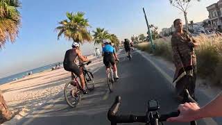 MY FIRST CYCLING VIDEO IN DUBAI