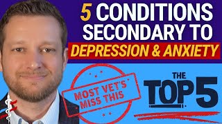 A Doctor Explains 5 Secondary VA Claims Caused by Depression & Anxiety