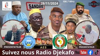 RADIO DJEKAFO 28 NOVEMBRE 2024 DABA TOUNKARA ET BOUA DIABATE