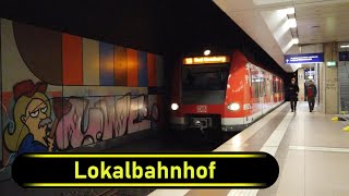 S-Bahn Station Lokalbahnhof - Frankfurt 🇩🇪 - Walkthrough 🚶