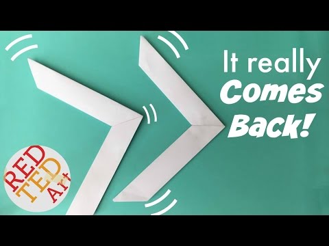 Easy Origami Boomerang (Paper Toys) Easy Origami Boomerang (Paper Toys)