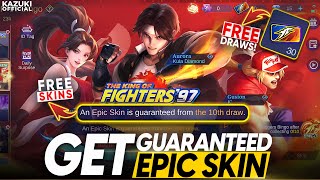 GET GUARANTEED EPIC SKIN FROM KOF'97 EVENT | 30 KOF'97 TOKENS | RELEASE DATES