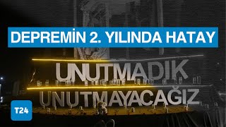 6 Şubat depremlerinin 2. yılında Hatay'da halk tek yürek