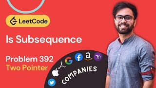 leetcode 392 solution ( Is Subsequence )