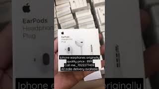 iphone earphones originally quality 💯 all india delivery #earphone #iphone #viral #icloudunlock ✅