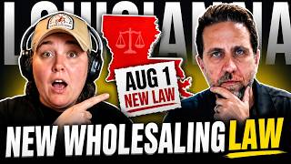 Louisiana Just Changed Wholesaling: HB468 Explained