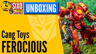 UNBOXING: Transformers Cang-Toys CT-Chiyou-01 Ferocious