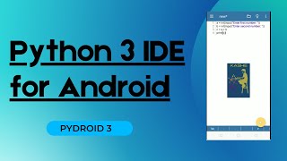 Python 3 IDE for Android || Pydroid 3