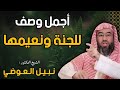 الشيخ نبيل العوضي - أجمل وصف للجنة بطريقة أكثر من رائعة - الجنة و نعيمها والحور العين