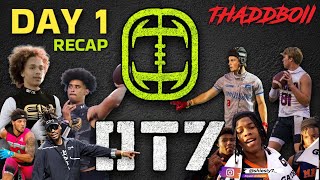 CAM NEWTON & PRODIGEE DANTE MOORE took over DAY 1 AT OT7!🏈